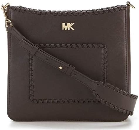 MICHAEL MICHAEL KORS Gloria Pocket Leather Swing Pack 